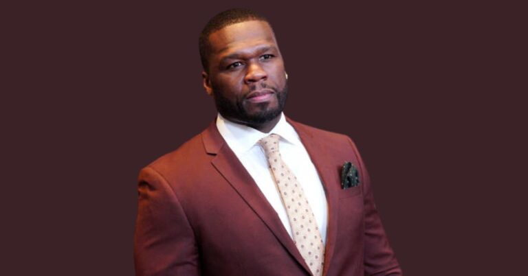 50 Cent at a 2025 event, showcasing his success as a rapper, entrepreneur, and investor.