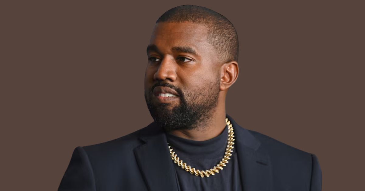 Kanye West at a 2025 event, highlighting his success as a rapper, fashion mogul, and entrepreneur.