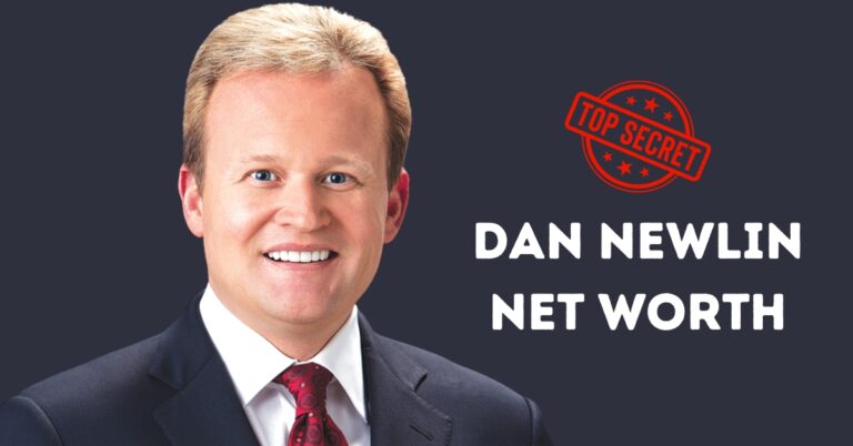 Dan Newlin by his law firm logo, showcasing his $50M net worth, 2025.