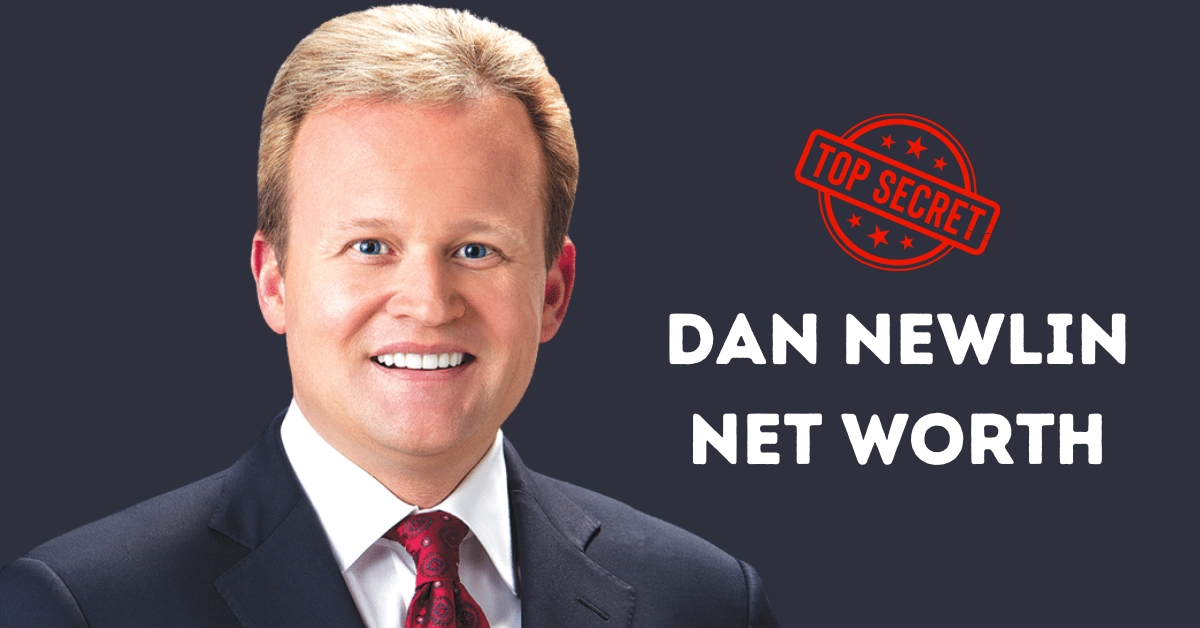Dan Newlin by his law firm logo, showcasing his $50M net worth, 2025.