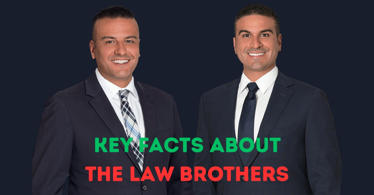 Shawn and Shervin Lalezary by The Law Brothers logo, showcasing their net worth in 2025.
