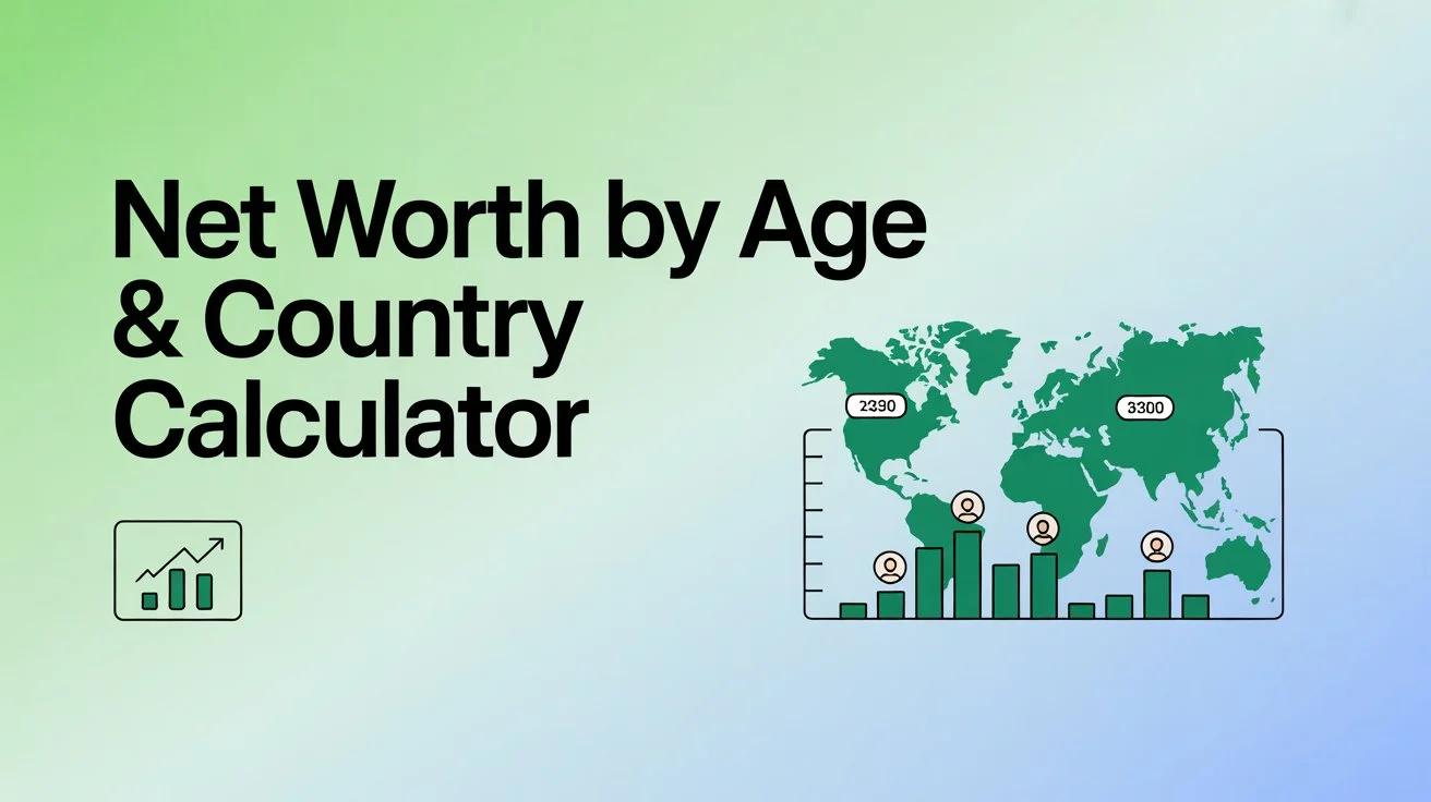 Net Worth Percentile by Age & Country Calculator